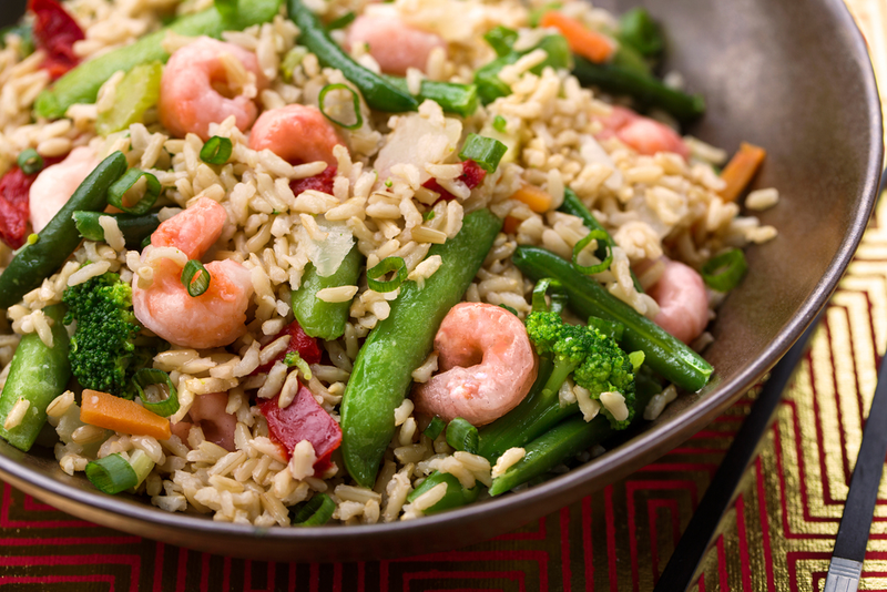 New Wave Foods’ prototype synthetic shrimp, via Dominique Barnes